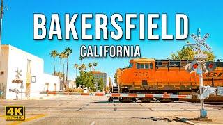 Driving Around Bakersfield California [4K] | United States