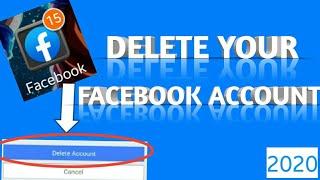 How to Delete Facebook Account Permanently on Phone | 2020