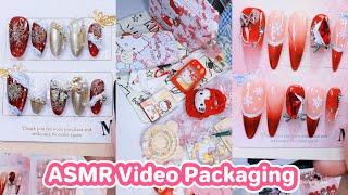 ASMR packaging Karen F’s 3rd & 4th order