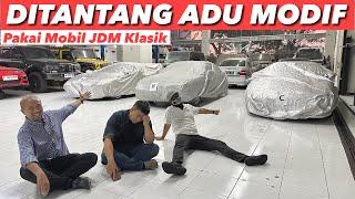 DITANTANG ADU MODIFIKASI MOBIL JDM KLASIK! FEAT. OM MOBI DAN RIDWAN HANIF