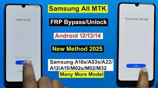 "Free Method 2025" Samsung FRP Bypass All MTK | Samsung FRP A03s/A10s/A12/A13/A15/A22/A32/M32/F22