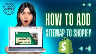 How To Add Sitemap To Shopify Store (NoIndex & Nofollow Setting)