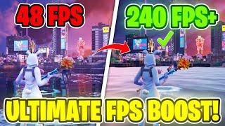 The Ultimate FPS Boost & 0 Ping Guide For Fortnite Chapter 4 Season 4! (Easy Steps)