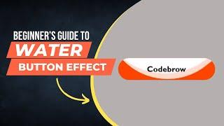 15 - Pure Css Liquid Button Animation Effect || Water Wave Button Hover Effect