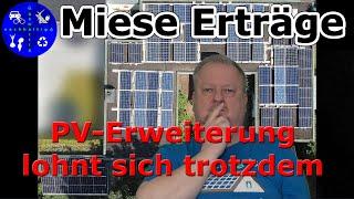 Photovoltaikanlage überdimensionieren lohnt sich nicht?  Bilanz nach 2 Jahren.