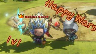 Ocielo vs Gamers: Happy Wars 1v1, with QuEeNs DaNdR