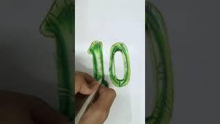 FOIL BALLOON  DRAWING TUTORIAL