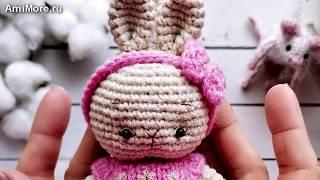 Амигуруми: схема Зайка Пупсик. Игрушки вязаные крючком - Free crochet patterns.