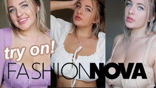 spring/summer fashion nova try on haul - Kendra Rowe