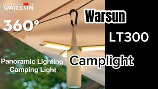 LED Camping Light | Warsun LT300 | Eemz YT Stuff | Ang ilaw ng tahanan mong tent sa campsite.