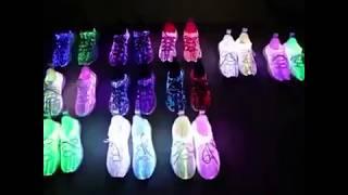 Полностью светящиеся кроссовки купить Россия и видео обзор | Fully Luminous Sneakers