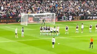 Bruno Fernandes Unlucky Freekick Vs Aston Villa! Full Time Fan Reaction.