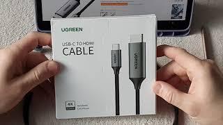 Ugreen USB-C to HDMI Cable дата-кабель 4К/60 Гц (новинка)