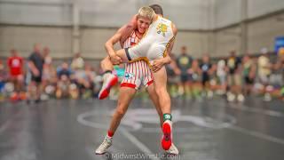 150 – Carter Skoff {G} of Illinois Cornstars vs. Tate Frederick {R} of Martinsville HS IN