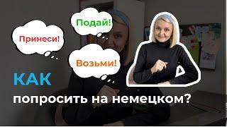 Как попросить на немецком языке? Повелительное наклонение. Imperativ