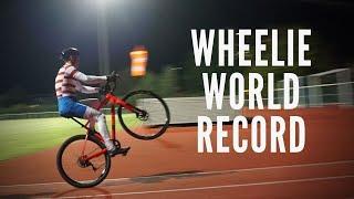 Wheelie World Record (Longest bicycle wheelie in one hour) 30,95 km - Offical Guinness World Record