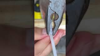 Easy Zip Tie Reuse Hack at Home! #shorts #lifehack #diy