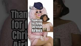 Trixie Mattel’s Christian Airlines  TRIXIE MATTEL ONCE SAID #katya #trixie #unhhhh #drag #shorts