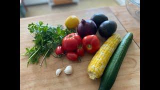 Cooking Healthy with Coastline Tomato Cucumber Avocado Salad