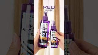 #hairprotection Heat Protector Spray Test: With vs. Without! #heatprotection #haircare