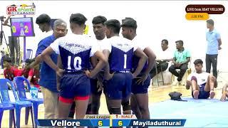 Mayiladuthurai vs Vellore | 50th Tamil Nadu State-Level Boys' Kabaddi Championship 2024 #Live