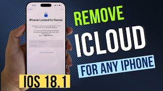 (NEW METHOD) i-Ultra 2024 Tool PERMANENT Remove iCloud ID Activation Lock on iOS 18/iOS 18.1