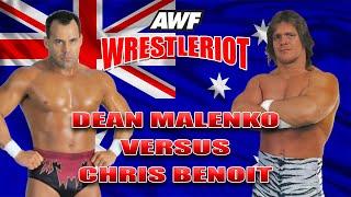 FULL MATCH: DEAN MALENKO VS CHRIS BENOIT AWF WrestleRiot 1 - Australian Wrestling Federation