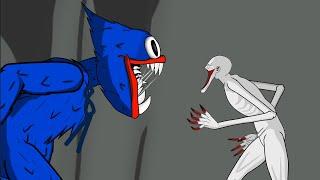 SCP 096 Vs Huggy Wuggy. Poppy Playtime Animation.