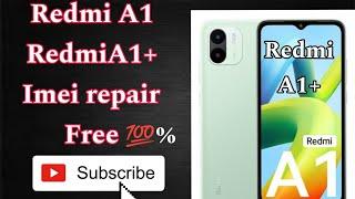 Redmi A1 A1+ imei repair free 100% warking