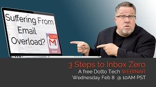 Overcoming Email Overload  - Webinar Replay