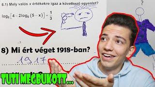 EZT ÍRD, HA NEM TANULTÁL!   A LEGVICCESEBB DOLGOZAT VÁLASZOK! #4 