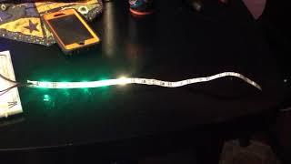Apa104/NeoPixel test for tach