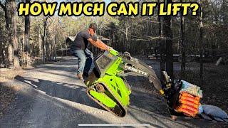 How Much Weight Can My Chinese Mini Skid Steer Lift?