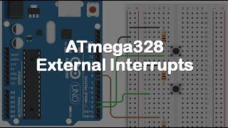 #61 ATmega328 - External Interrupt