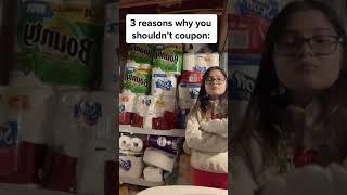 Why you SHOULDN’T coupon