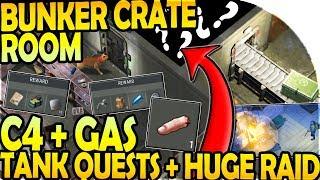 NEW FINGER + SECRET BUNKER CRATE ROOM - C4 + GAS TANK QUEST- Last Day on Earth Survival Update 1.9.8