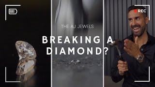 Is it possible to break a diamond? Discover the truth with AJ Jewels!