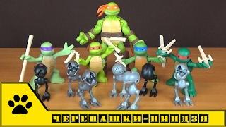 TMNT Nickelodeon, Playmates Toys - Юные черепашки-ниндзя и Маусеры