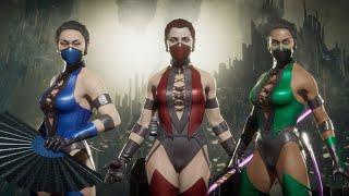 Reviewing NEW MK 3 Femme Fatale Skin Pack in Mortal Kombat 11