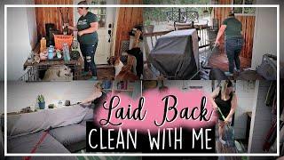 Relaxing Clean With Me//Outdoor Spruce Up//Speed Cleaning//Laid Back//Homemaking With Me