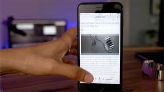 Scrolling in mobile Safari is set to get FASTER soon