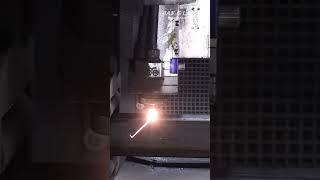 Резка профиля на лазерном труборезе Han's Laser! Серия PD #lasercuttingmachine #metalworking