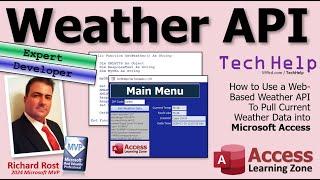 How to Use a Web-Based Weather API To Pull Current Weather Data into Microsoft Access