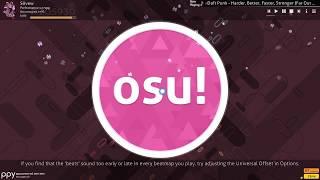 Daft Punk - Harder, Better, Faster, Stronger (Far Out Remix) Osu! 4* Jumps