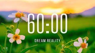 One HOUR   60 Minute Timer Relaxing Music and Alarm