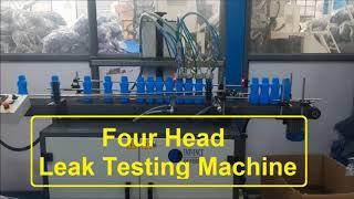 Four Head Empty Bottle Leakage Tester Manufacturer