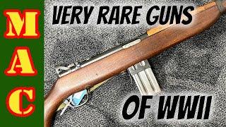 RARE guns of WWII - including PROTOTYPES!