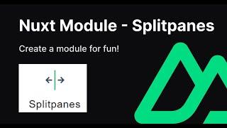 Converting a Vue Package into a Nuxt Module | Splitpanes