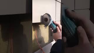 Installation process of the intercom. #install #process #cctv #surveillance #video #shorts #youtube