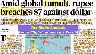 Learn English Grammar Through Reading || The Hindu Analysis Today ||  English Reading Practice